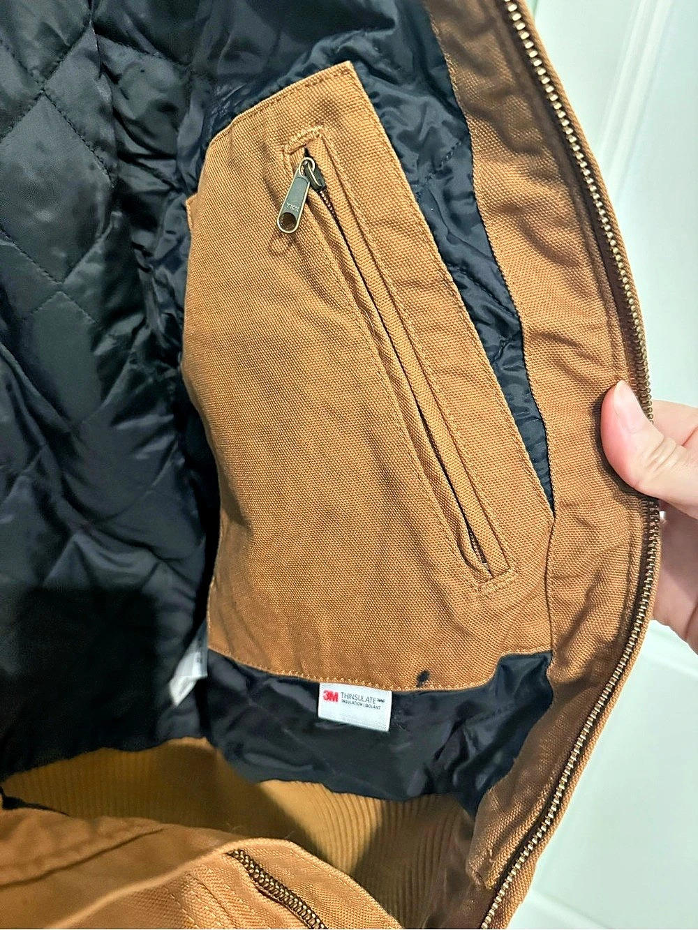Women’s Carhartt Washed Duck Active Jacket size Medium - Picture 6 of 9